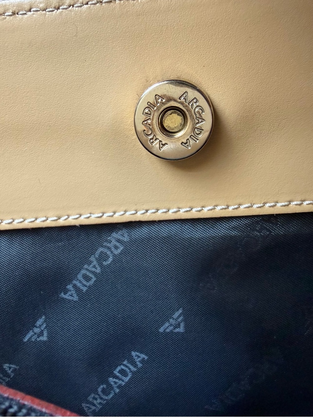 Arcadia Women’s Genuine Patent Leather Tote Bag Shoulder Purse Made in Italy - Picture 15 of 16